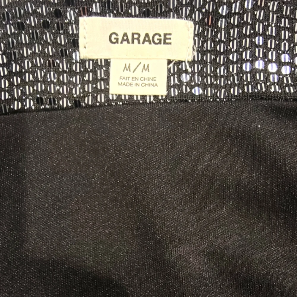Garage-Party Glitter Midi Black Dress-Size USA Medium - Picture 5 of 5